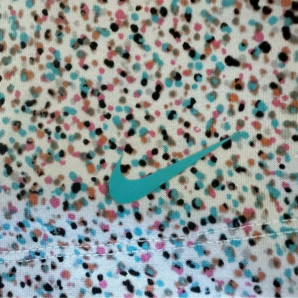 Nike Dri-Fit Print Racerback Tank Top Women Athletic Workout Shirt Size XS